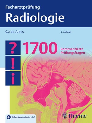 cover image of Facharztprüfung Radiologie